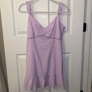 Purple sundress